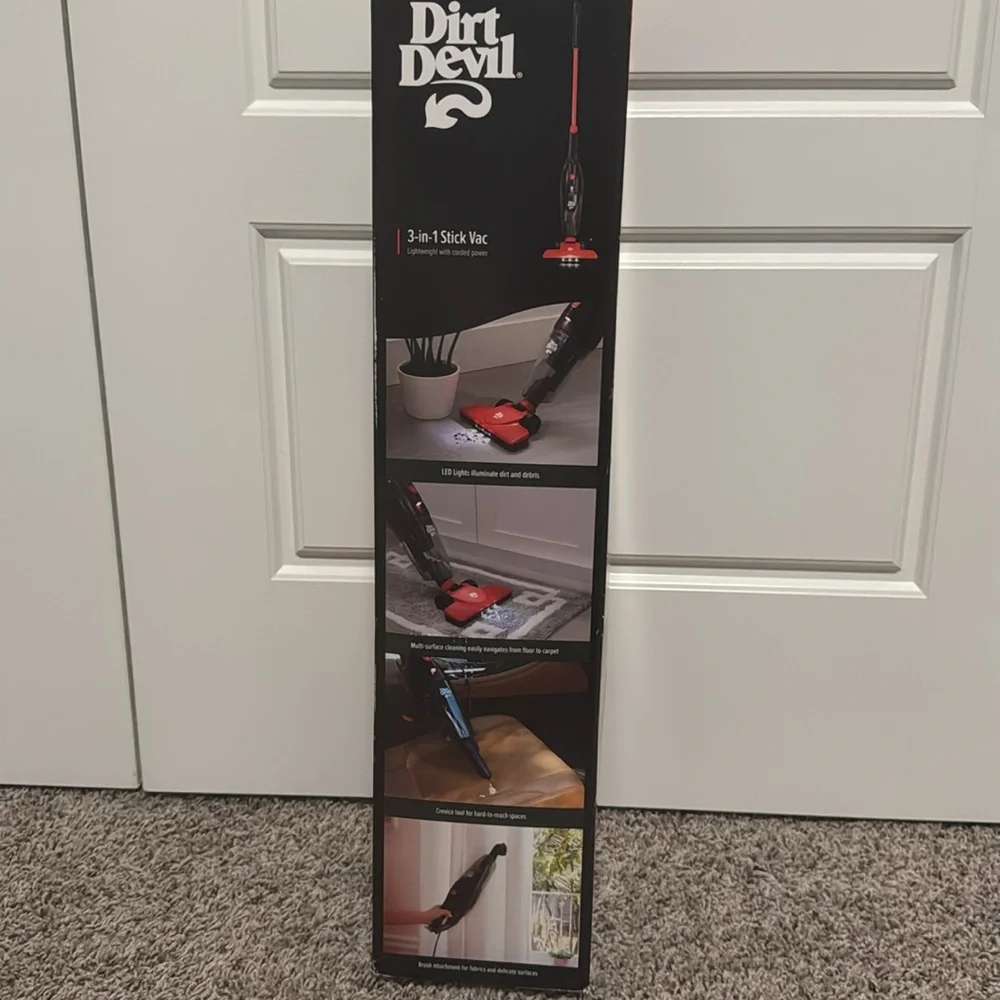 NWT Dirt Devil Continuous Cleaning 3 in 1 Stick Vac - Picture 2 of 4
